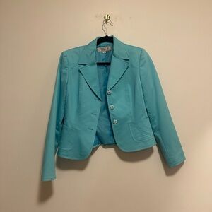 Tahari Light Blue Women's Blazer